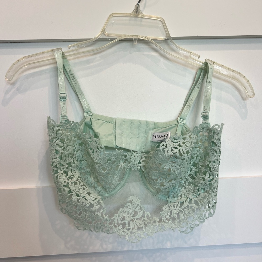 LaPerla Mint Green Bra - Worn once - Size 32D